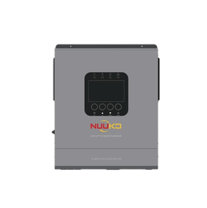 Dual AC <strong>Output</strong> Hybrid Solar Inverter with MPPT Controller 3kw to 6kw <strong>Single</strong> On-Off Grid Wide PV <strong>Input</strong> Touchable Colorful Display - Product Image 2