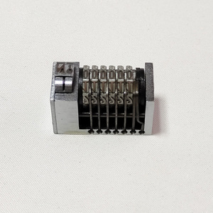 Mini piccola macchina da stampa a rovescio romana a 6 cifre 4 x8 numeratrice per stampante