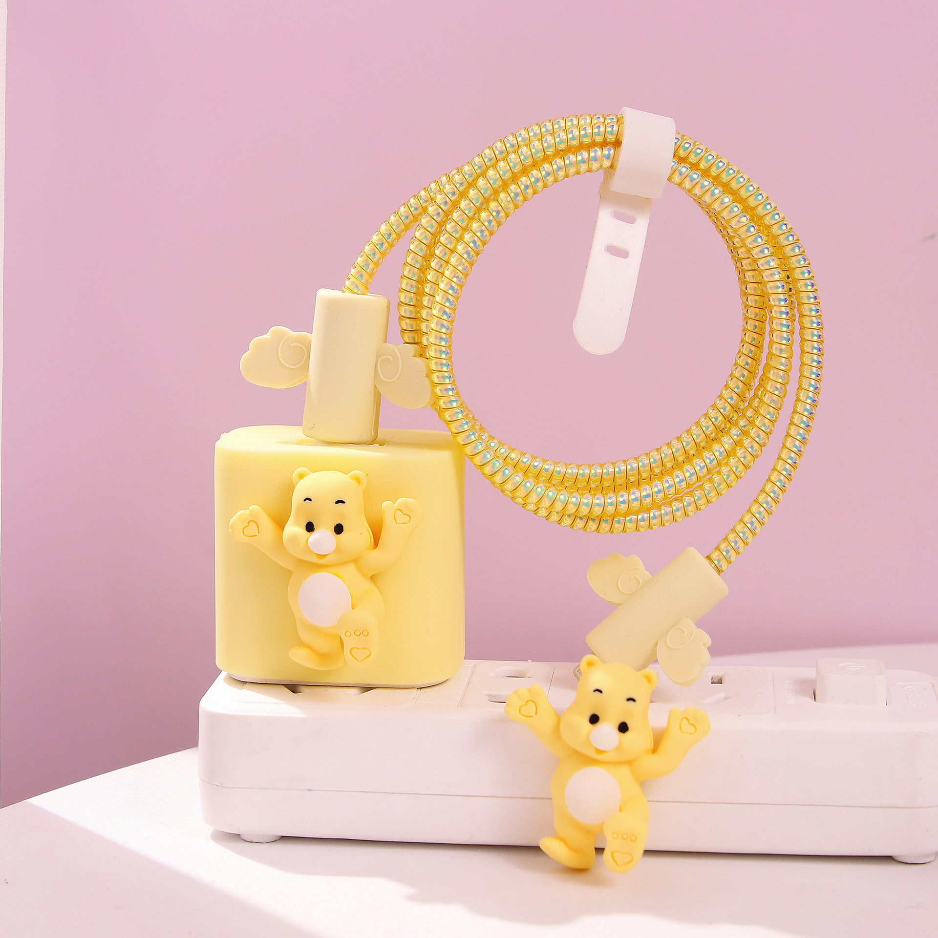 20W giallo silicone D giallo gonna orso 62 # giallo quattro Set