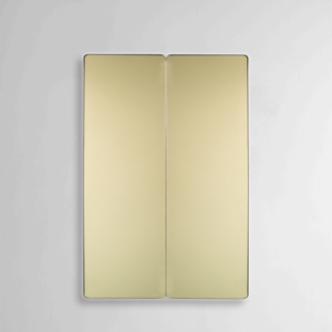 Gương trang điểm khung vàng ba lần-Thiết kế có thể gập lại, độ nét cao, sử dụng trang điểm hàng ngày cho nhu cầu làm đẹp toàn thân - Product Image 4