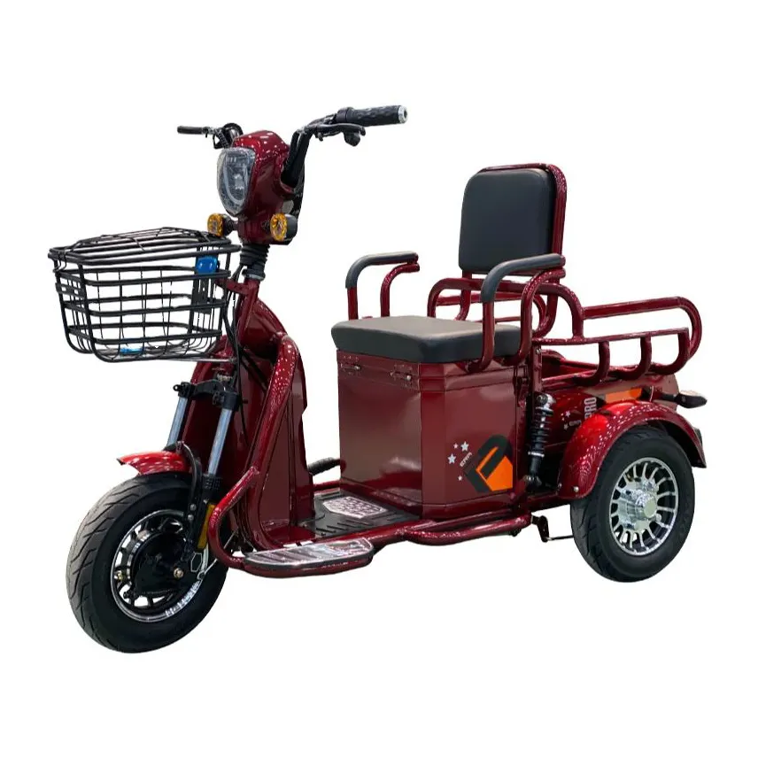 500w 3 tekerlekli üç tekerlekli bisiklet motosiklet elektrikli Trike yetişkinler 3 tekerlekli motosiklet