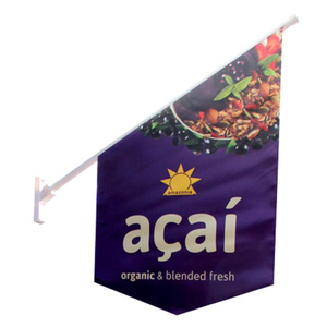 Venta al por mayor logotipo personalizado impresión Club fútbol techo decoración tela banderín cuerda forma banderín PVC bandera - Product Image 6