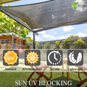 HDPE УФ-защищенные затеняемые сетки для теплиц, садов, алюминиевые водонепроницаемые сетки для насекомых, переработанная сетка из моноволокна HDPE - Product Image 2