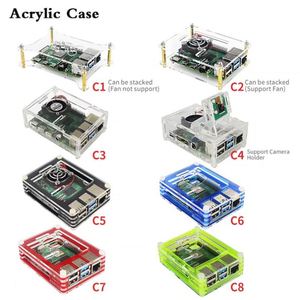 Raspberry Pi 4 Modelo B 2/4/8GB RAM + Funda + Ventilador + Disipador de calor + Adaptador de corriente + Tarjeta SD + Cable compatible con HDMI para Raspberry Pi 4B