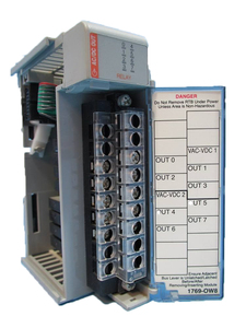 Automazione industriale MicroLogix 1200 aumentare le prestazioni Controller logico programmabile a 8 uscite (PLC) Programmazione 1769-ow8 PLC - Product Image 2