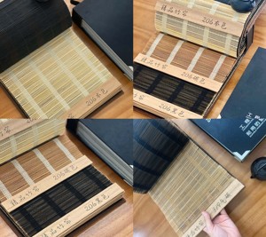 ظلال الخيزران الخفيفة تصفية الخيزران لفة حتى ظلال للنوافذ - Product Image 3