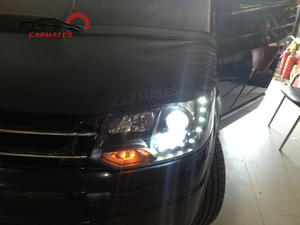 Carvolkswagen sıcak satış far takımı LED DRL dönüş sinyali başkanı işık Volkswagen VW T5 2010 2015 için- - Product Image 2
