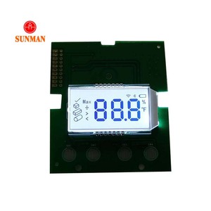 Personalizado precio barato interfaz digital LCD bajo consumo de energía pequeña pantalla LCD
