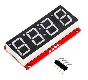 4-stelliges 7-Segment-LED-Anzeigenröhren-Dezimal-7-Segmente HT16K33 I2C-Clock-Doppelpunktmodul Für Arduinos