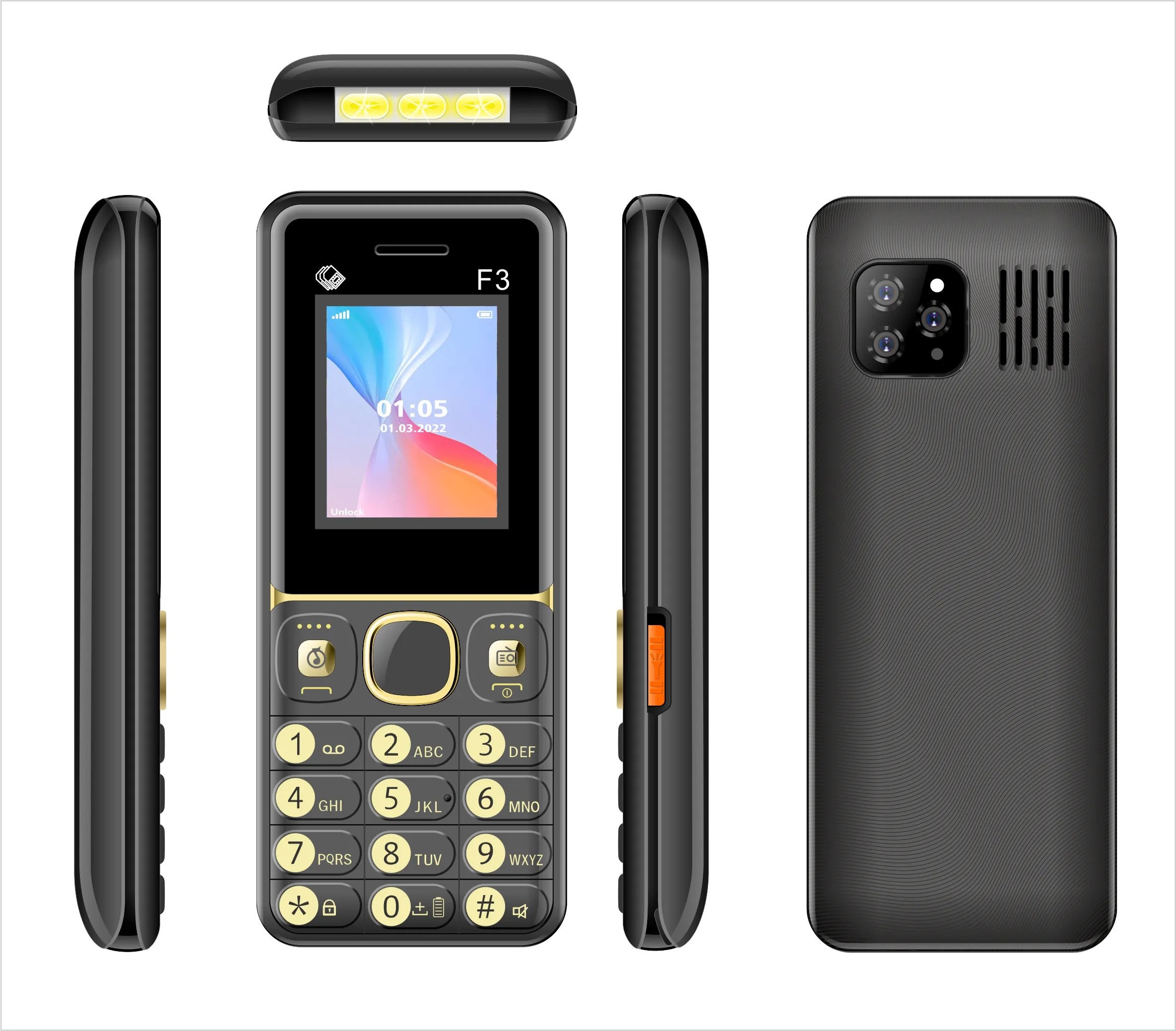 Mini 2g Bar özelliği telefon cep telefonu nk 105 106 3310 8100 6300 yaşlı için