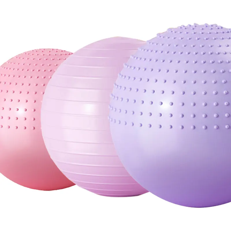 Personnalisé Anti-éclatement Antidérapant 55cm 65cm 75cm Gym Pvc Stabilité Gymnastique Exercice Yoga Balle D'équilibre