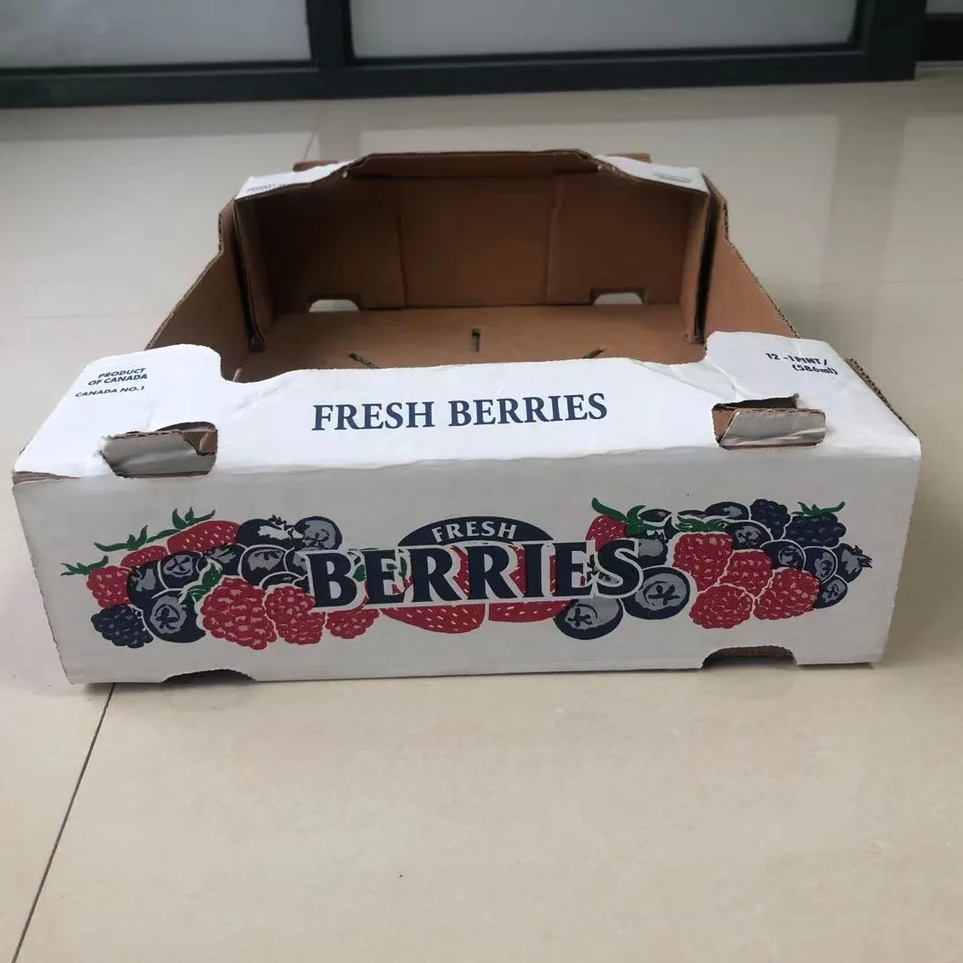 Caja de cartón de pepino, buena calidad, Se puede apilar uno por uno, gran oferta