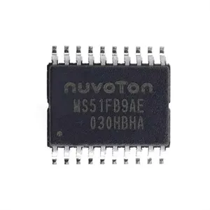 Chip originale Nuvoton serie 8051 microcontrollore IC 8 Bit 24MHz 16KB FLASH 20TSSOP MS51FB9AE in magazzino - Product Image 1