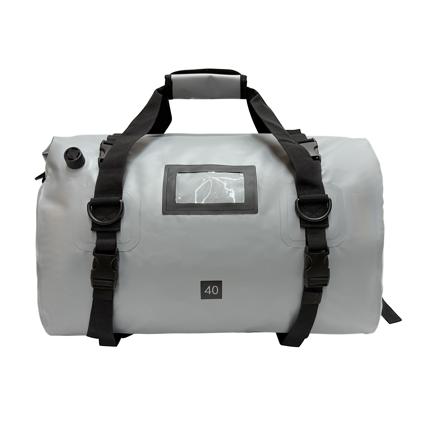 PVC imperméable gris