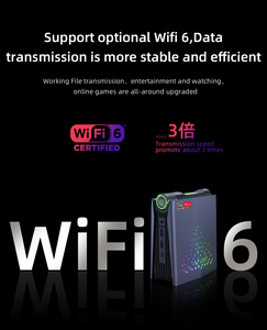Yutemini พีซี AM08โปรมินิคอมพิวเตอร์เอเอ็มดีมินิพีซี AMR5การเล่นเกม6600ชั่วโมงสำหรับสำนักงานและที่บ้านมินิเดสก์ท็อปเป็นไปได้ที่จะปรับแต่งส่วนบนสุด - Product Image 5