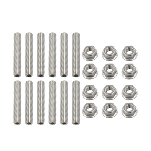 LS1 başlık saplama seti cıvataları LSX LS2 LS3 LS6 LS7 için paslanmaz çelik 4.8 5.3 6.0 6.2L - Product Image 1