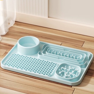 Silikon kauçuk çok fonksiyonel yalama pedi Pet kolay seçim için renkli alarak yavaş yeme sağlık için iyi - Product Image 6