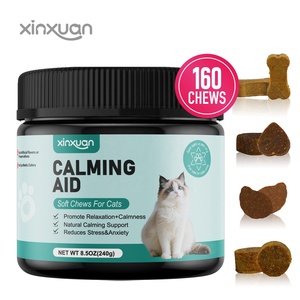 Kustom menenangkan lembut Chew untuk kucing hewan peliharaan perawatan kesehatan suplemen gigitan alami Anti stres meringankan kecemasan relaksasi ketenangan - Product Image 1