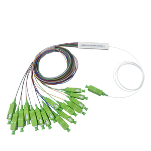 SC APC UPC Fiber PLC Splitter 1x2 1x4 1x8 1x12 1x16 1x32 LC FC konnektörleri 5db TX güç 4G WiFi ağ altyapısı için FTTH - Product Image 5