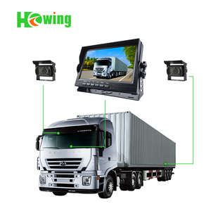 Top Selling 8 Inch 720p AHD Backup Monitor Screen <strong>LCD</strong> <strong>Display</strong> Screen 2CH Rear View <strong>Reverse</strong> <strong>Cameras</strong> for Truck Trailer Lorry Bus - Product Image 2