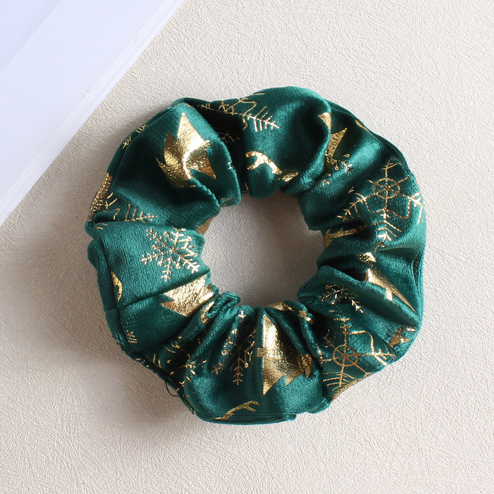Edición navideña-verde navideño con relieve dorado