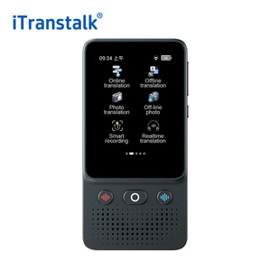 Dispositivo bidireccional de 138 idiomas Itranstalk, español, vietnamita, inglés, ruso, dispositivo traductor de idiomas inteligente de voz en tiempo Real - Product Image 5