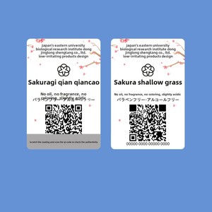 Наклейка с изменяемым кодом