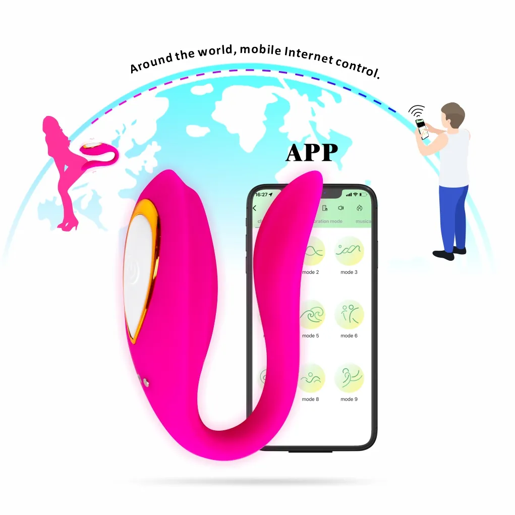 App di controllo vibratore Vagina vibrante palline Bluetooth controllo Wireless amore uova mutandine giocattoli sessuali per donne adulti