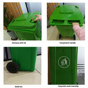 Toptan <span class=keywords><strong>240L</strong></span> 360L HDPE endüstriyel kamu çöp kutusu plastik çöp kovası çöp bidonları atık çöp kutusu ve Wheelies Bin