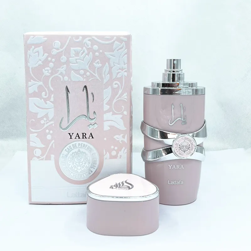 Perfume árabe de Dubái, Perfume rosa al por mayor, Perfume YARA original de alta calidad de larga duración para mujer, 100ml