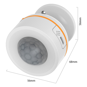 Smart Life/Tuya WiFi Smart Sensor de movimiento del cuerpo humano PIR Sensor de detección de movimiento compatible con Apple Homekit - Product Image 3