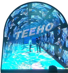 Front wartung P 2.5 innen geschwungene flexible led-display weichen led-modul customized unregelmäßige kugel tunnel form - Product Image 2