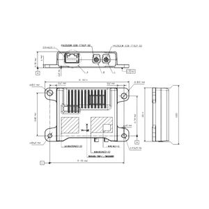 Bynav X36D Hochleistungs-Gnss-RTK-Antenne mit geringem Strom verbrauch GPS-Fahrzeug antennen modul Trägheit navigations system RTK IMU für Auto-UAV