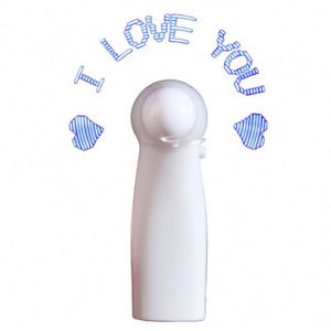 Nuevo Mini portátil práctico LED personalizado batería promoción ventilador programable texto Flash pantalla portátil eléctrico LED mensaje ventilador - Product Image 1
