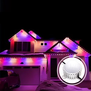3W DC 24V RGB IP65 150 derece PC seri SPI DMX512 renkli LED piksel ışık bina dekorasyon için - Product Image 1