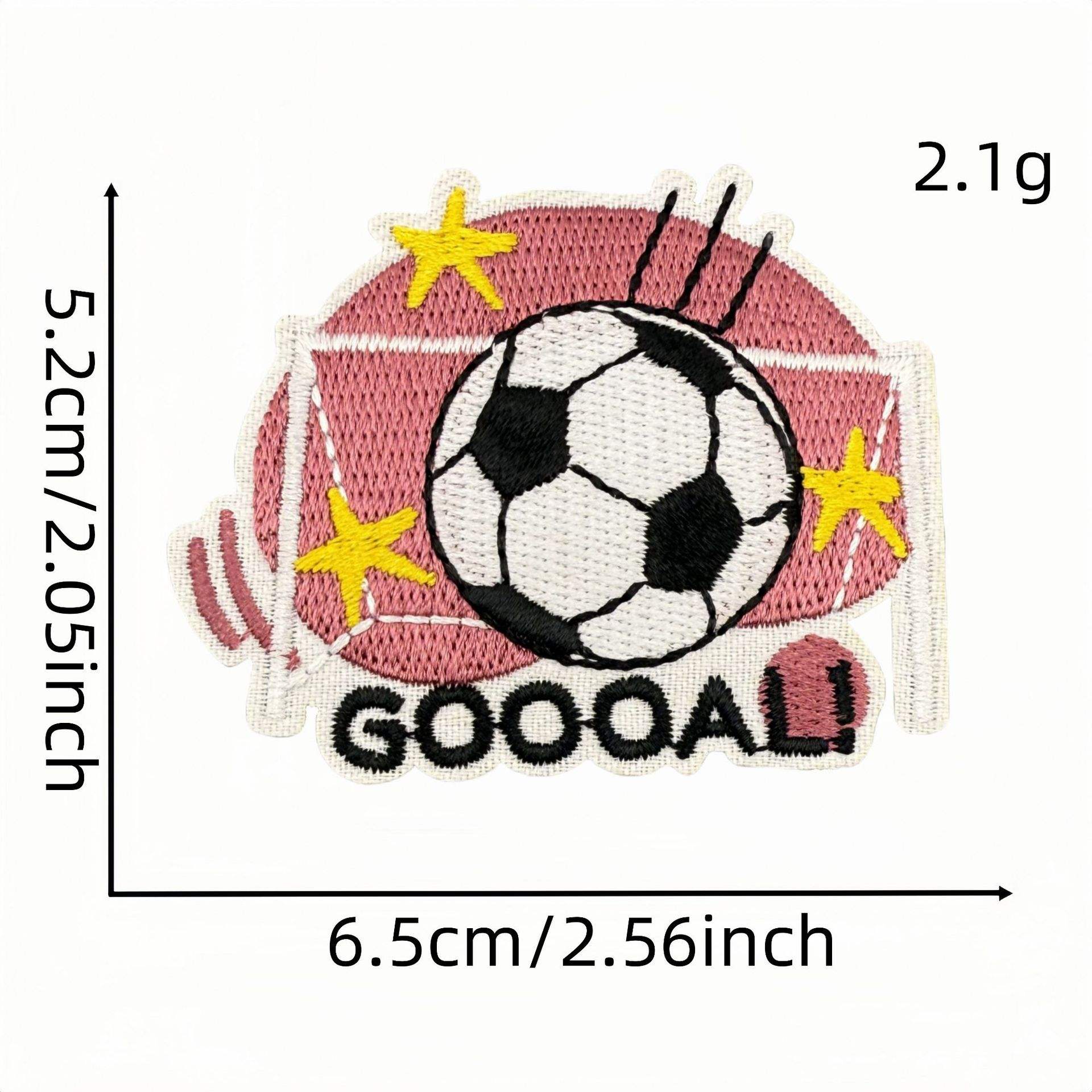 Patch de football de dessin animé 15