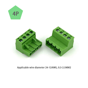 5.08 Mm Male <strong>Terminal</strong> <strong>Block</strong> Pcb <strong>Plug</strong> in Pluggable <strong>Terminal</strong> - Product Image 2