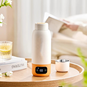 New Design <strong>Portable</strong> Temperature <strong>Control</strong> Stainless Steel Electric Heating Smart Insulation Cup Water Bottle - Product Image 5