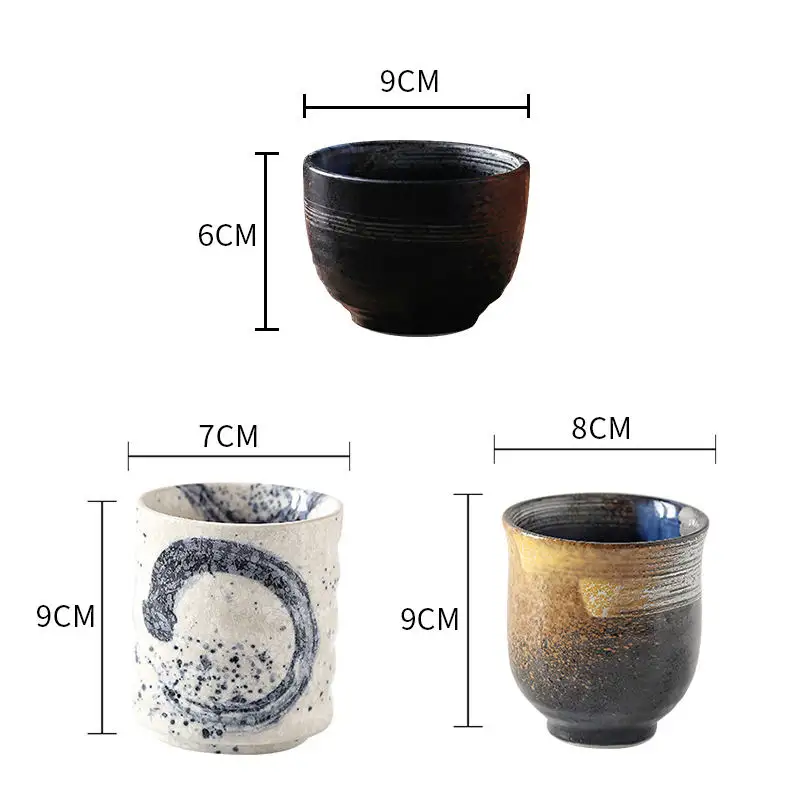 Tazza di ceramica delle tazze da tè del caffè di ceramica nordica commerciale all'ingrosso di alta qualità