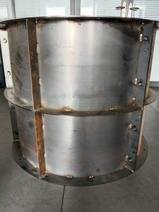 Parete del pannello della colonna della forma del metallo di vendita calda della lastra per la cassaforma rotonda circolare della colonna di costruzioneacciaio per calcestruzzo - Product Image 5