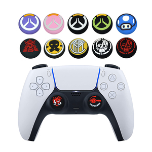 Xbox PS4 PS5 için denetleyici başparmak kavrama anahtarı Pro denetleyici Thumbstick oyun aksesuarları silikon kapak - Product Image 3