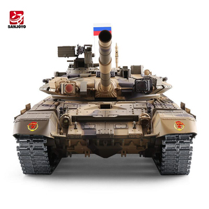 SJY-3938 1/16 uzaktan kumandalı Tank rus T90 2.4G uzaktan kumandalı elektrik oyuncak modeli tankı - Product Image 2
