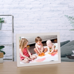 Sıcak satış 15 inç 1280x800 LED dijital resim çerçevesi ile tutucu uzaktan kumanda desteği MMC MP3 MP4 ve USB - Product Image 6