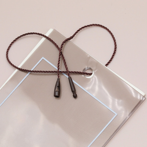 Fácil rápido de colocar la etiqueta colgante Nylon Seal String Snap Pin Loop Fastener Hook Ties para ropa Precio Zapatos Snap Lock - Product Image 1