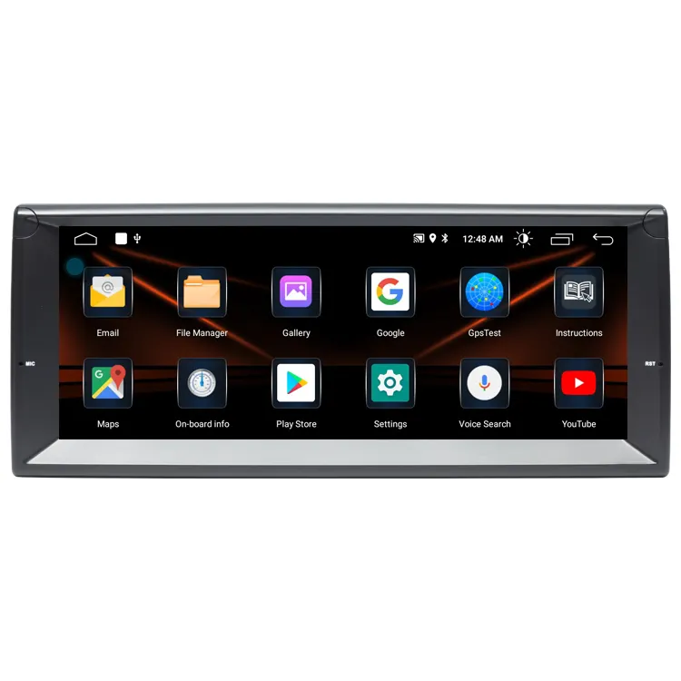 Автомагнитола на Android 11 для BMW E39, E53, X5, M5, GPS-навигация, мультимедийный видео стерео монитор, без DVD