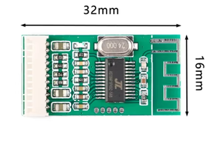 Placa receptora de circuito inalámbrico BT 5,0 Módulo receptor de audio Estéreo Salida de audio de alta calidad - Product Image 5