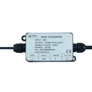 Modbus RTU Rogowski coil Integrator trasduttore di corrente ca RS485 convertitore di corrente di uscita sensore di corrente