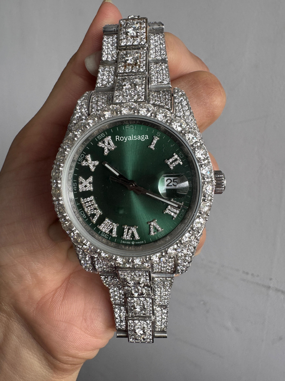 สีเขียว