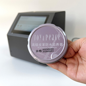 Stampante a getto d'inchiostro statico tenuta in mano ad alta definizione per il codificatore a getto d'inchiostro della marcatura della stampa del codice della data del sacchetto di plastica del cartone della bottiglia OM-288 - Product Image 3