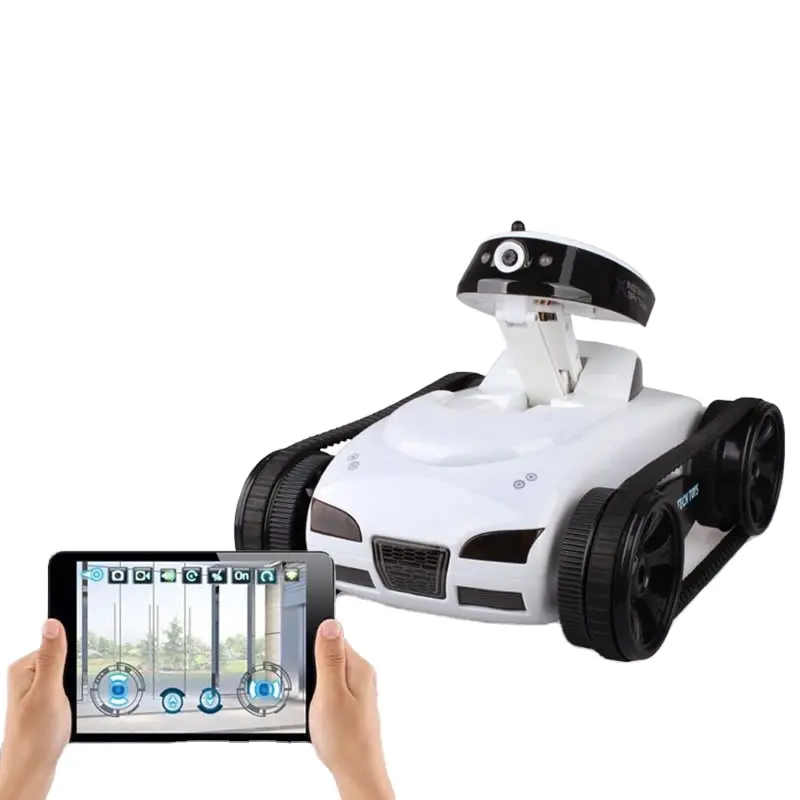 Dowellin carros de brinquedo rc com câmera, controle por app wifi, rc com câmera para crianças